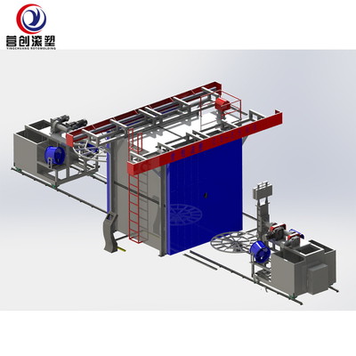 comprare Macchina di formatura idraulica termoplastica del serbatoio di acqua con il sistema operativo del Un-bottone online manufacture