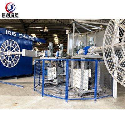 comprare Carro armato di plastica completamente automatico che fa l'aiutante a macchina della muffa di Rotomolding online manufacture