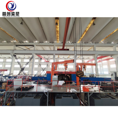 comprare Multi-arm rotational molding machine for water tank container manufacturing in china online manufacture