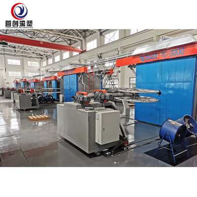 comprare Delta PLC Rotomoulding Water Tank Making Machine 65KW per la produzione di scatole frigorifere online manufacture