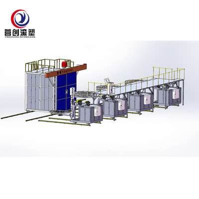 comprare Fresatrice rotatoria 63KW per il volume del carro armato di PP/PE/HDPE/LLDPE 7000L online manufacture