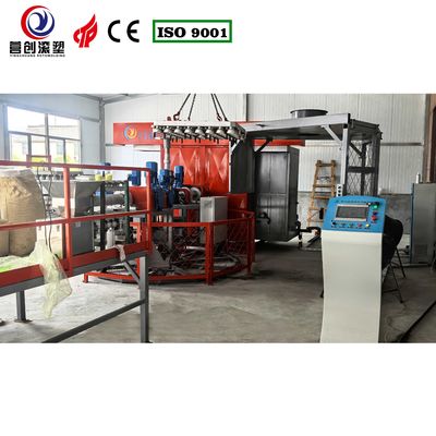 comprare Macchina di stampaggio a rotazione biassiale automatico personalizzabile per piccole palle 63 kW di potenza online manufacture