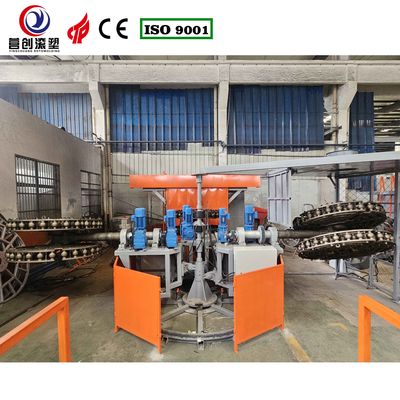 comprare Macchina di rotomoulding per carrello di sollevamento idraulico con sistema di sicurezza e spessore del braccio rotante da 3 a 10 mm per pickleball online manufacture