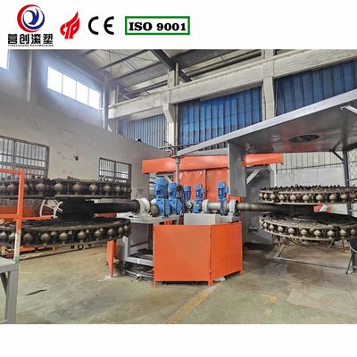 comprare Attrezzatura per stampaggio rotazionale a carosello con sistema automatico di cambio stampo per ottimizzare la produzione di pickleball online manufacture