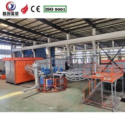 comprare Esperienza senza pari di efficienza e precisione con la macchina rotazionale biaxiale a 4 bracci e forno da 3,5 metri online manufacture