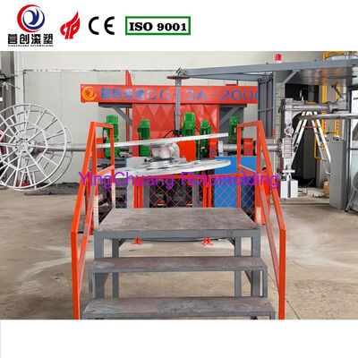 comprare Macchina completamente automatica per la produzione di serbatoi d'acqua con attrezzature per lo stampaggio rotazionale per soluzioni di produzione e fabbricazione di serbatoi durevoli fabbricazione online