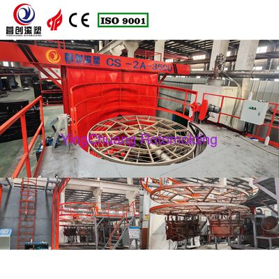 comprare Temperatura di stampaggio 200-400C Shuttle Rotomolding Machine Dimensione della macchina personalizzata Progettata per fornire un prodotto coerente fabbricazione online