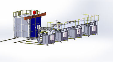 comprare Macchina di stampaggio rotazionale assiale Bi per impianto di produzione Volume serbatoio 14000L online manufacture