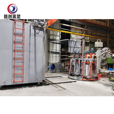 Attrezzatura del modanatura rotazionale del secchio/macchina di plastica di fabbricazione serbatoio di acqua del forno