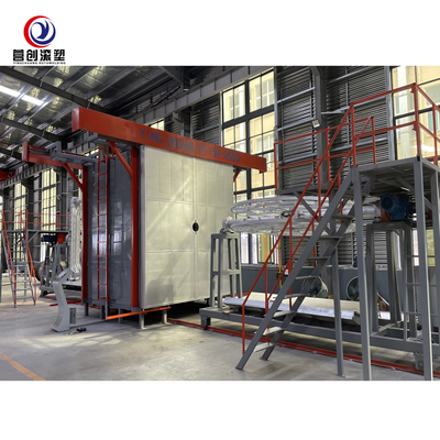 Attrezzatura completamente automatica di Rotomolding per la fabbricazione di grandi prodotti vuoti in serbatoi di acqua