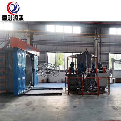 Macchina di produzione di serbatoi di acqua a rotomoulding completamente automatica 30 kW per la produzione di prodotti in plastica