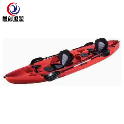 Viaggi d'acqua Kayak a forma di rotazione personalizzato per le corse di pesca