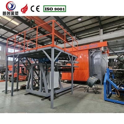 220V/380V/440V Voltage Shuttle Rotomolding Machine con funzionamento automatico e sistema di controllo PLC