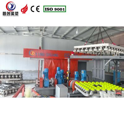 LLDPE pickleball Bi Axial Rotomoulding Machine con 62KW di potenza e controllo automatico