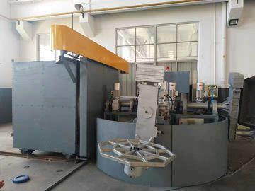 220V-480V macchina di stampaggio rotativo con forno circolare interno per la produzione di scatole di raffreddamento