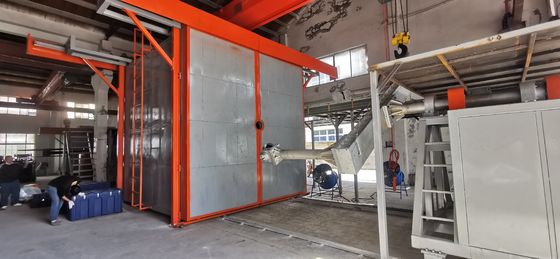 Macchine di stampaggio a rotazione con velocità di rotazione regolabile