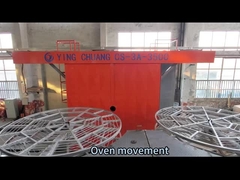 Fabbricazione di macchine di stampaggio a rotazione con compatibilità ad alta temperatura