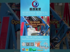 5000L Rock and Roll Rotational Moulding Machine Impianto di produzione prestazioni