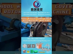 Yingchuang 400L copertura del serbatoio d'acqua Rock And Roll Rotomoulding Machine con basso rumore