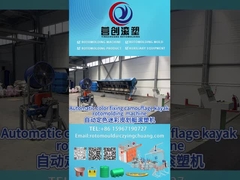 Macchine per la fabbricazione di kayak personalizzabili Macchine per la trasformazione a rotazione rock and roll