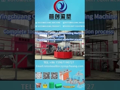 Yingchuang Customized CC-3A-2500 Carrousel Rotomoulding Machines per il carrello