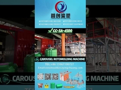 Yingchuang roto cc-3a-4500 carosello ad alta modellatura rotativa