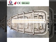 Stampo per barca personalizzato per stampaggio rotazionale con design cilindrico e servizio di consulenza