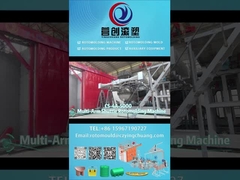 Macchina di rotazione a navetta multi-braccio Yingchuang Roto CS-4A-5000 per serbatoio d'acqua a doppio strato