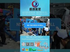 Macchina per lo stampaggio rotazionale a fiamma aperta ND-500: soluzione efficiente per la produzione di coperchi di serbatoi d'acqua